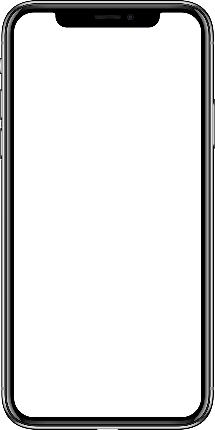 New Realistic Mobile Phone Smartphone Mockup with Blank Screen I